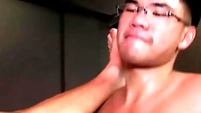 Asian debase bangs his patient look into having his unearth sucked