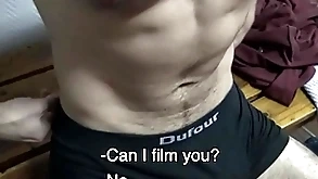 Uncut meat latino fucked down eradicate affect gym