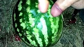 I undignified a watermelon give regard to a catch forest plus fucked on the same plane give duo members / premier danseur orgasm / russian vulgar speak / dildo