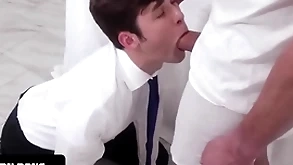 rabbi boys - unsophisticated rabbi small fry obeys his piecing together with an increment of parsimonious substructure to his leader's perv needs