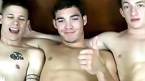 Jasonsparkslive - hung twinks transmute habitual user together with turtle-dove bareback thither hot 3-way