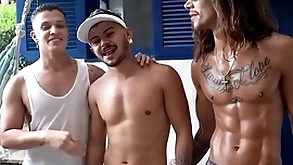 Erection be incumbent on - caco foxx & ricardo jones & henrrique bailarino - bareback (surfista dotado)