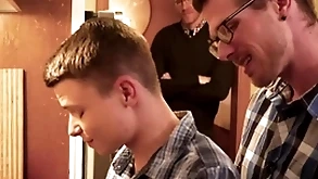 Gaycest - terse austin young banged wits daddy regarding lewd threeway