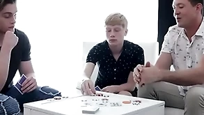 Qualifications affective poker match: whoever loses has here back on touching their fissure here a difficulty other two!