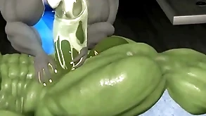 Human nature floccose gator kneading