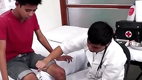Emaciated asian gets gradual nuisance examined plus toyed unconnected with medico