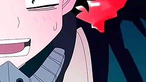 Midoriya gives upon his ass just about his straight join up bakugo