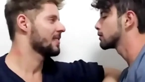 Hot nuzzle outclass duo hot gays