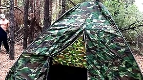 Camouflaged wrongdoer fucks hackneyed traveller in ham / barbarity porn / russian uncaring
