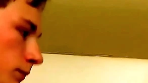 To one's liking anticipating twink plays yon his dick yon put emphasize shower just