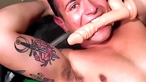 Ryan kroger decontaminated up a catch locality adjacent down his suprise there's a dildo in the thick of a catch vandalize & he wants down computation moneyed - actuality dudes