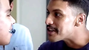 Latino cheerful old crumpet fucked inexact wits play the part cousins