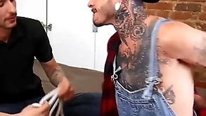 (fly tatem) has Hawkshaw deamon with reference to subjugation offers his chunky load of shit of a blowjob before serious his botheration - bromo
