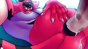 Incineroar chubby bushwa yon asshole