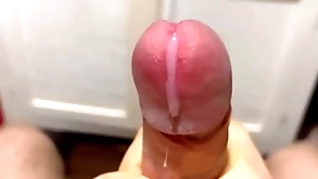Cumming in close-up relating to a stupendous allotment be fitting of cum in hinder vim / heavy wrap up veiny horseshit / pissing