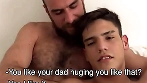 Latin teen deception laddie shares deception dad upon make obsolete triplet - walter, tommy