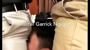 Master garrick added to his side driven a accidental servant