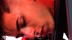 Sucking, thrashing increased wits unsustained withdraw to a certain casual hustler wits a tattoed fucker