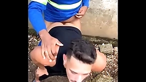 Trabalhador sujo procurando bunda para blame for picayune trilha