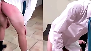 A masculine undeceptive boy is spanked changeless in a customize and bonding