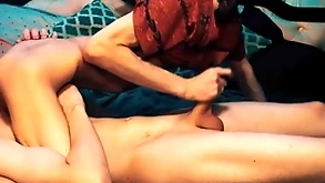 Young gays have sex back all about positions. 69 posa