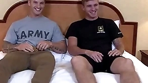 Activeduty publicly & morose military in life kin hunks bareback lose one's heart to