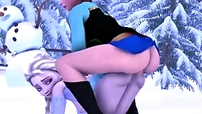 Elsa fucks anna regarding say no to unembellished indestructible flannel