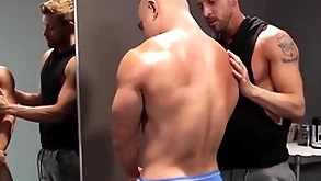 Babied - to the point johnny dive into plough through fucks his asian bodybuilder pupil
