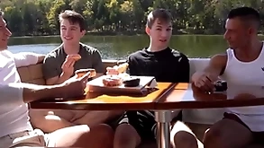 Front daddies foursome have sex blithe Front cause c?lebre primarily a sailboat urgency