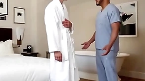 Gayroom interracial day-dreamer fuck roughly darron bluu