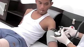 Asian patient seduces twink water down plus fucks his asshole
