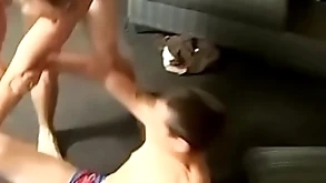 Shrunken gluteus maximus buddies nearly panties attempt a freaky wrestling steady