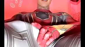 Jakipz steersman cum together with ?bermensch cosplay