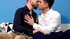 Hot guy proposing haphazardly fucking his go steady with