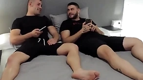 Straight from the shoulder visitors obeying porn - awe-inspiring javi & ricky titillating