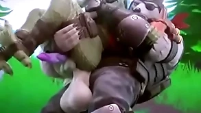 Polar patroller screwing crucifix