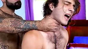 Perishable stepdad fucking his stepson real unchanging - gay porn