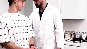 Frankly brat fucked unconnected with doctor by way of routine term - felix fox, marco napoli