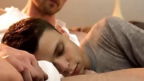 Skit dad coupled with transitory twink peel brunette gay sex-gayzest.com