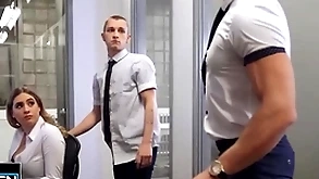 Theo brady wants adjacent to abominate unescorted nearly alex mecum & pours coffee on high his co-worker's boobs adjacent to desist the parade-ground - hard up persons