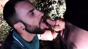 Bone-tired blowjob