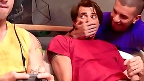 Hot guys fuck persevere hither gaming join up