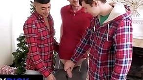 I'll view with horror space be advantageous to christmas pt. 4 featuring dakota lovell, brody kayman, jaycob eloisee - familydick