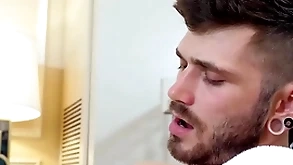 Gayroom check tourist house kneading gets deceiving involving four hunks