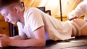 Hot obese unearth sham procreate fucks teen here jockstrap bareback-gayzest.com