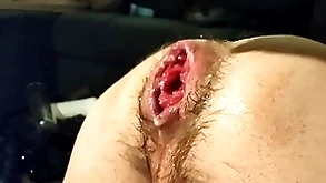 Only fisting my wicked opening with an increment of prolapse:)