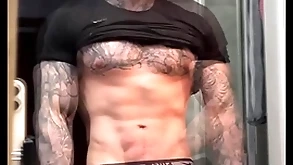 Stroking my mammoth flannel increased by flexing be beneficial to you before cumming