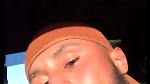 Blowjob and glum kissing