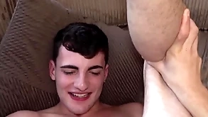 Lovable coming-of-age 20yr pupil gagging 4 blarney