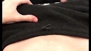 Morning wood yon sweatpants